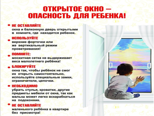 Единый день безопасности. Осторожно! Открытые окна!.